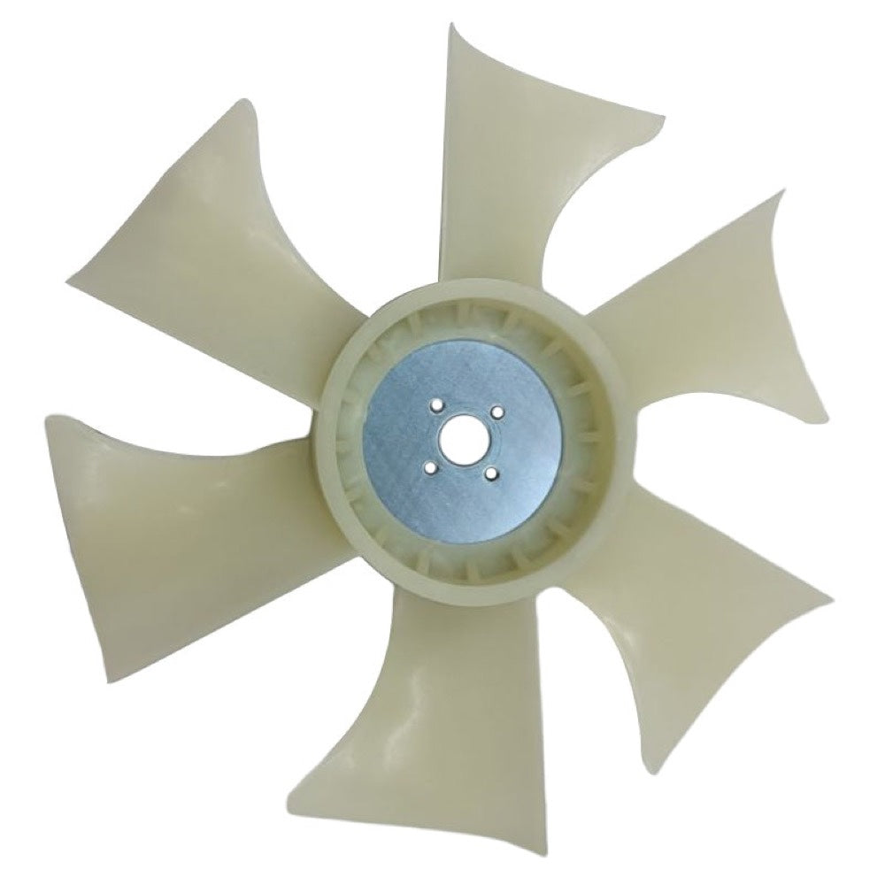 6 Blades Fan YM129655-44740 for use with Komatsu Engine 3D84E-5 3D88E-6 3D88E-7 Excavator PC30MR-2 PC30MR-5 PC35MR-2 PC35MR-3